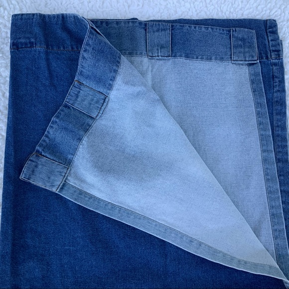 Pottery Barn Kids Denim Curtain Panel (1) Vintage - Picture 4 of 4